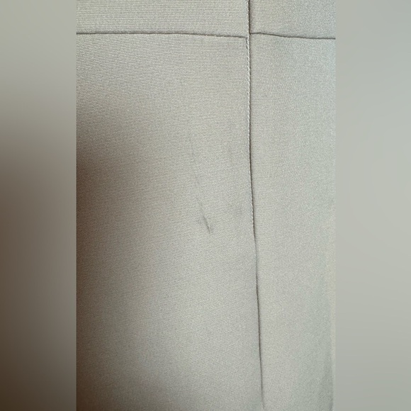 JS Collections Ashley Draped Column Gown in Champagne - Picture 11 of 16